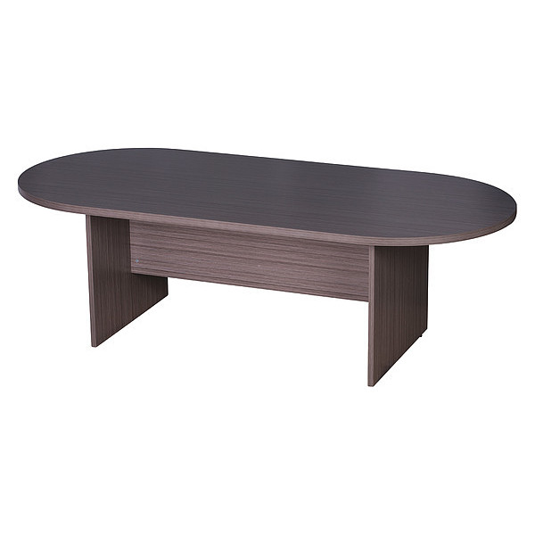 Boss Race Track Conference Table, 71"Wx35"D, Driftwood N135-DW
