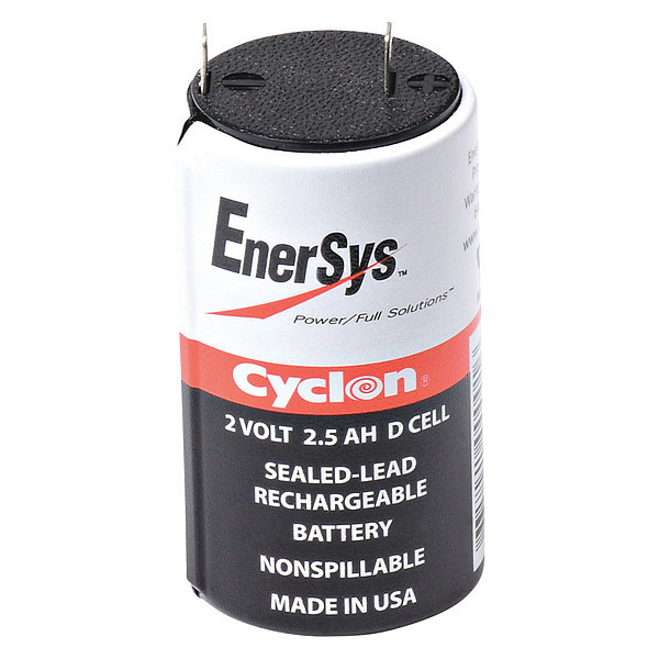Enersys/Hawker Battery 2 Volt Lead Acid EnerSys/Hawker Emergency Lighting Battery CYCLON-D
