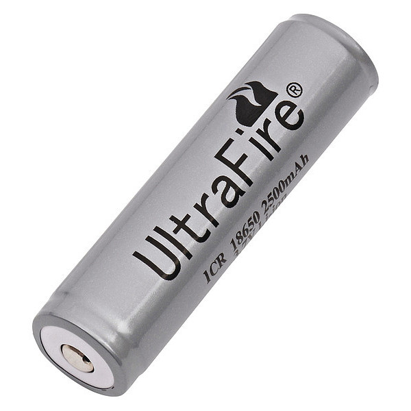 Ultrafire Battery 3.7 Volt Lithium Ion Ultrafire Lithium Ion Battery LION-1865-24-UF