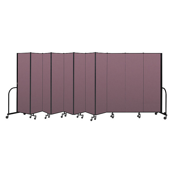 Screenflex Portable Room Divider, 11 Panel, 6 ft. 8"H CFSL6811-DM