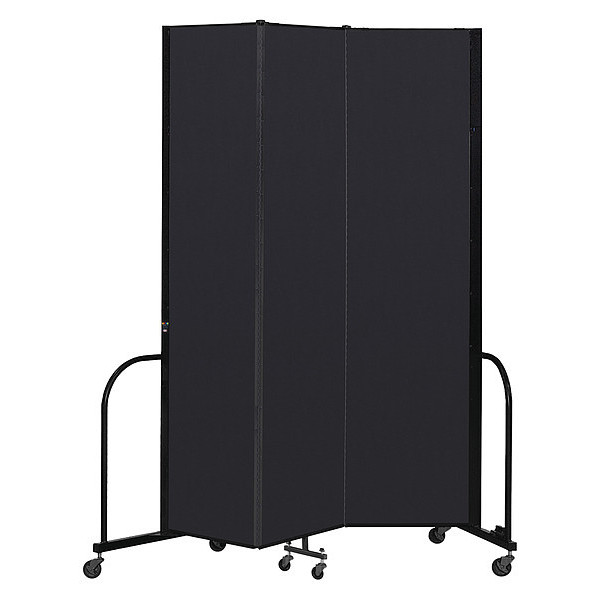 Screenflex Portable Room Divider, 3 Panel, 8 ft. H CFSL803-DX