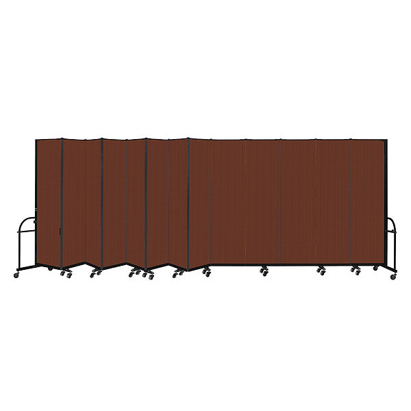 Screenflex Heavy Duty Room Divider, 13 Panel, 7 ft. 4 HFSL7413-DE