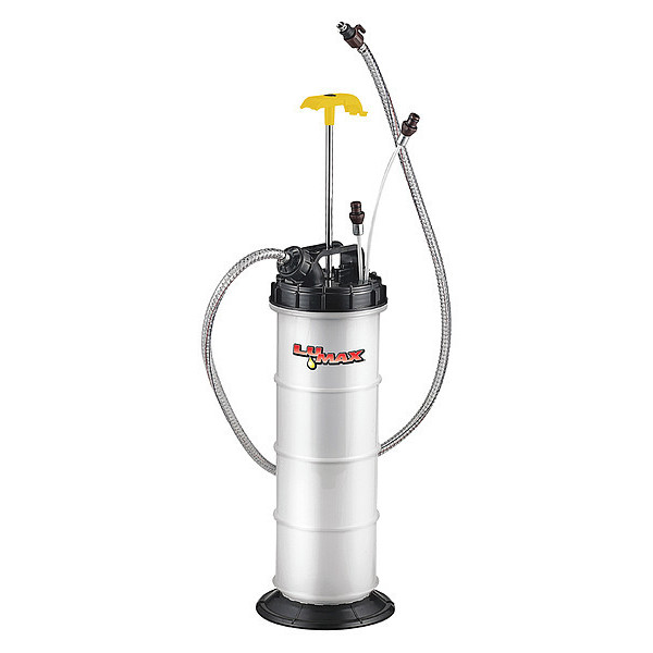 Lumax Manual / Pneumatic, 2-in-1 Fluid Extractor, 2.1G (8L) Capacity LX-1313