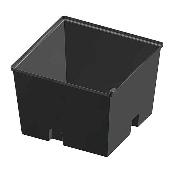 Peabody Engineering Tank Containment Basin Only 825gal, Base L60”xW60”xH50”, Black 253-33343