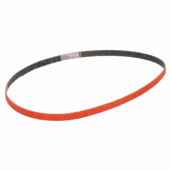 Norton Abrasives Sanding Belt, Coated, Ceramic, 80 Grit, Coarse, Blaze R980P, Blaze 69957346155