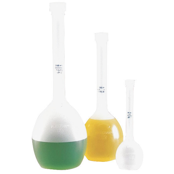 Nalgene Volumetric Flask, 50 mL, 148 mm H 4000-0050