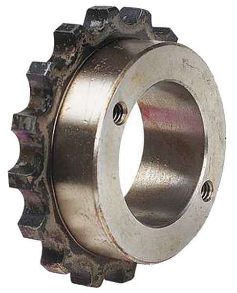 Powerdrive Bushed Bore Chain Coupling Sprocket , 1/2 - 1-1/2 Bore Dia.,  C5016XH