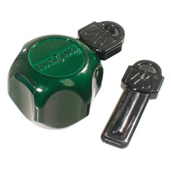 Zoro Select Faucet Lock, 3/4 In, Zinc 103-501RP