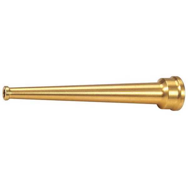 Zoro Select Fire Hose Nozzle, 1-1/2 In., Brass 6AKC4