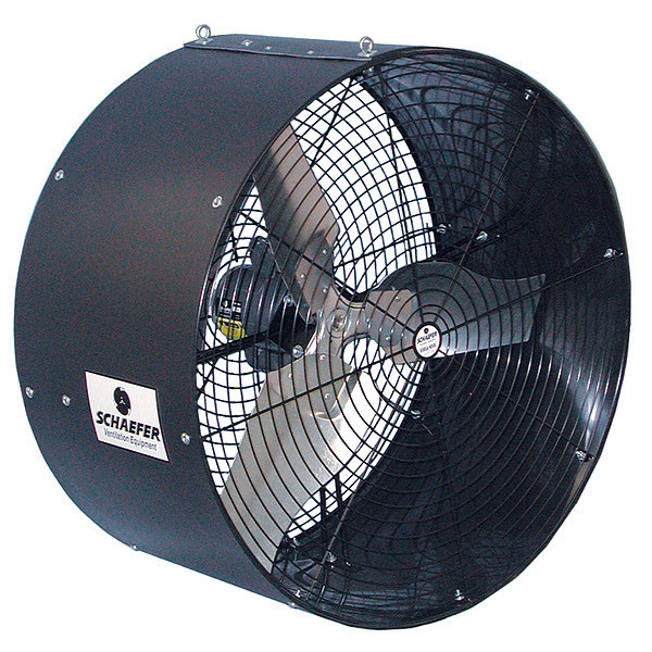Schaefer Standard-Duty Industrial Fan 36" Non-Oscillating, 115/230VAC, 11,690 CFM GVKC36