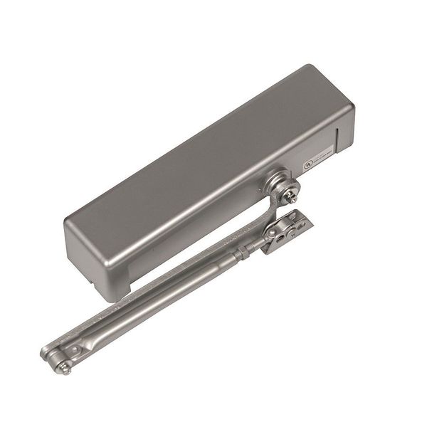 S. Parker Manual Hydraulic S. Parker 900 Door Closer Heavy Duty Interior and Exterior, Aluminum DCL