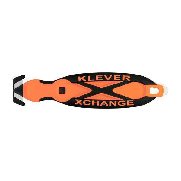 Klever Safety Cutter, Fixed Blade, Safety Recessed, Boxes; Film; Tape KCJ-XC-G