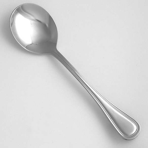 Walco Bouillon Spoon, Length 6 3/4 In, PK36 WL3512