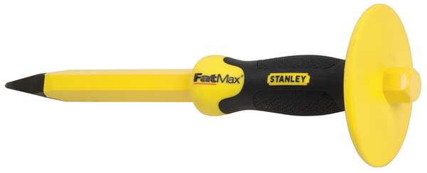 Stanley Handguarded Concrete Chisel, 3/4 x 12 In. 16-329
