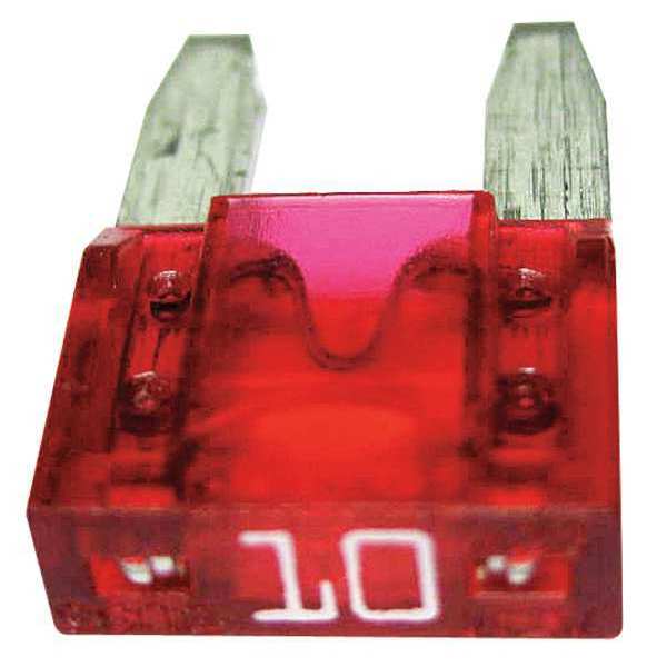 Eaton Bussmann Automotive Fuse, ATM-ID Series, 10A, 32V DC, Indicating, 2 PK BP/ATM-10ID