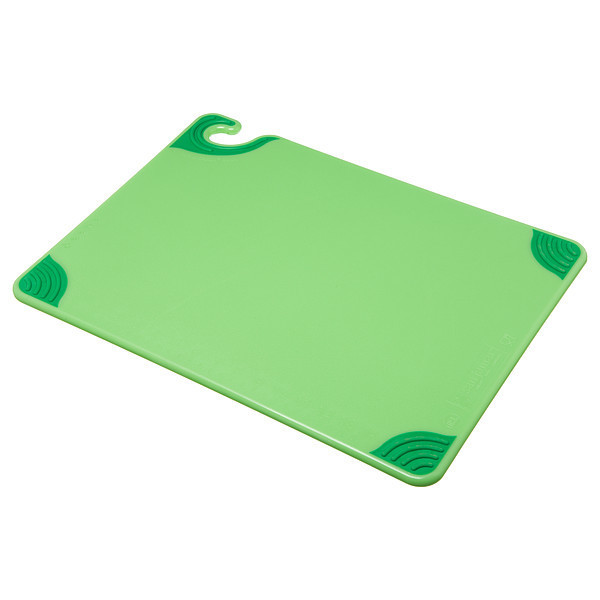 San Jamar Cutting Board, 15x20, Green CBG152012GN
