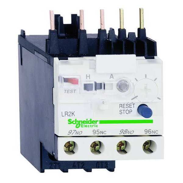 Schneider Electric Overload Relay, 0.80 to 1.20A, Class 10, 3P LR2K0306
