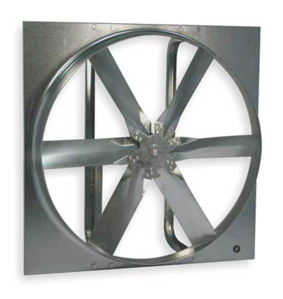 Dayton Std Duty Fan, 31,442 cfm, 208-230/460V 7D529