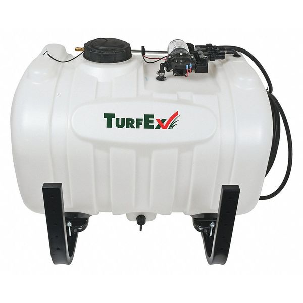 Turfex In-Bed UTV Sprayer, 7Nzzl/Spry Wnd, 60Gal US600