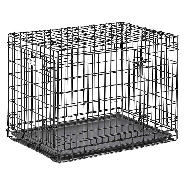 Midwest Ultima Pro Double Door Dog Crate Black 31" x 21.50" x 24" 730UP