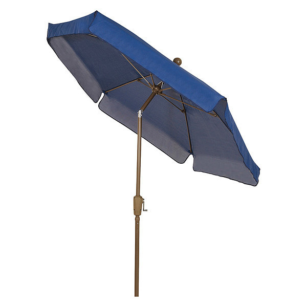 Fiberbuilt Garden Tilt Umbrella Crank Cb, Navy, 7.5ft. 7GCRCB-T-NAVY BLUE