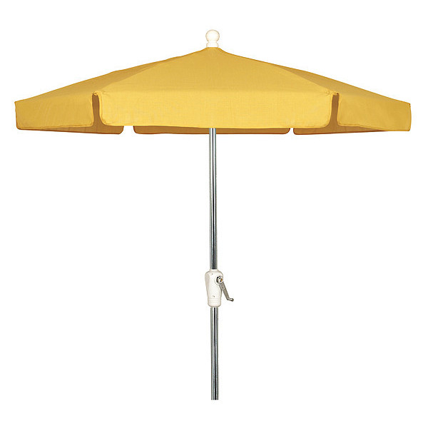 Fiberbuilt Garden Umbrella Crank Ba, Yellow, 7.5 ft. 7GCRA-YELLOW