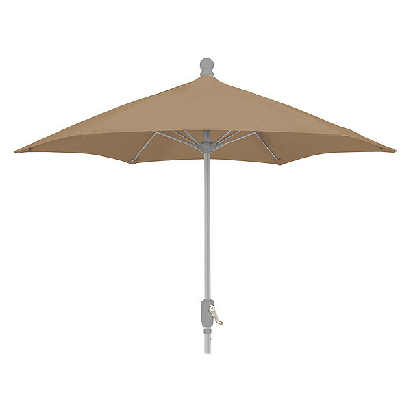 Fiberbuilt Patio Umbrella Crank Ba, Beige, 7.5 ft. 7HCRA-BEIGE
