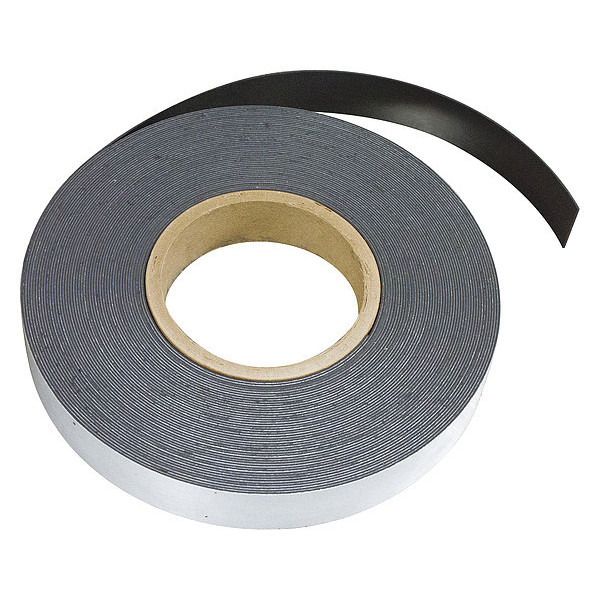 Mag-Mate Flexible Magnet Strip, 100 ft. L MRN060X0100X100
