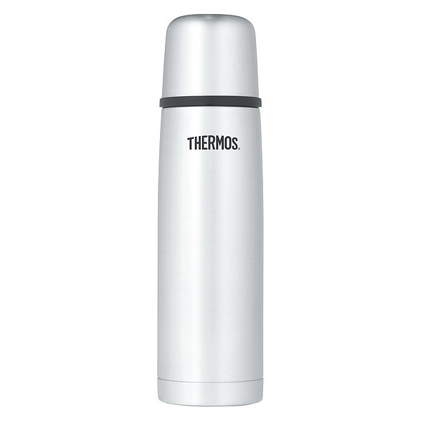 Thermos Funtainer 16 Ounce Plastic Hydration Bottle with Spout, Black
