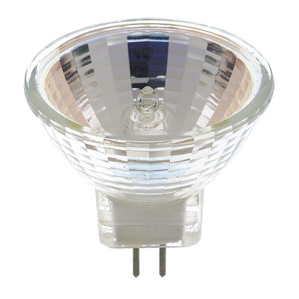 Satco 35W MR11 Halogen Light Bulb - Bi Pin GZ4 Base - Clear Finish S3155