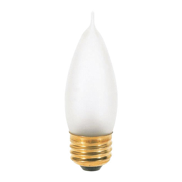 Satco Bulb, Incandescent, 25W, CA10, Medium Base, Decorative Light S3267