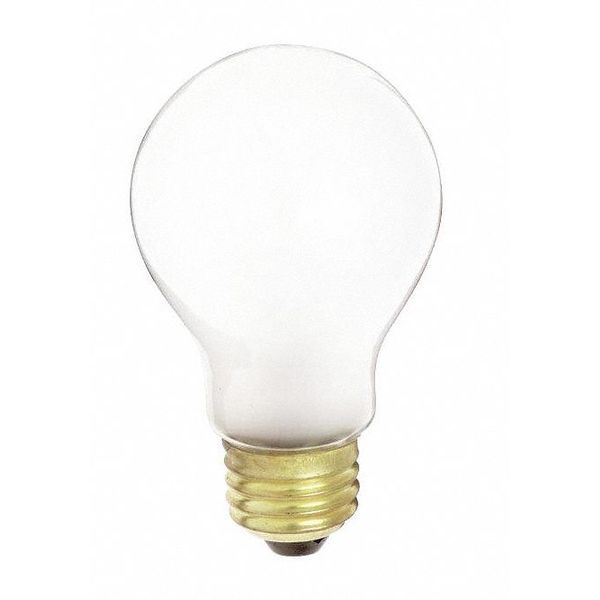 Satco 25 W A19 Incandescent - Frost - 1500 Hours - 250L - Medium Base - 34V S5020