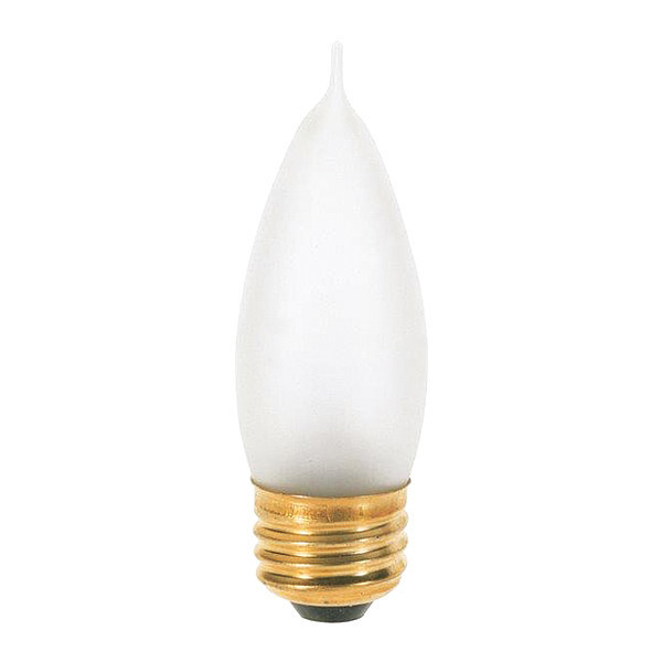 Satco 25 W CA10 Incandescent - Frost - 2500 Hours - 200L - Medium Base - 130V A3667