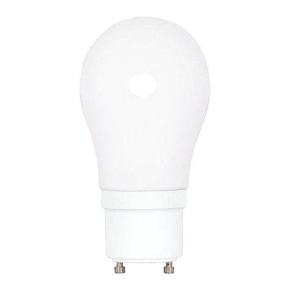 Satco 15W A19 LED Light Bulb - Bi Pin GU24 Base - White Finish S8225