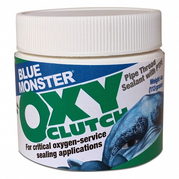 Blue Monster Medical Grade Oxygen Thread Sealant, 4oz. 70856