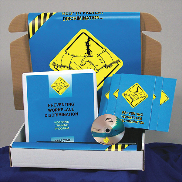 Marcom Preventing Workplace Discrimination for Managers Safety Meeting Kit K0003299EM