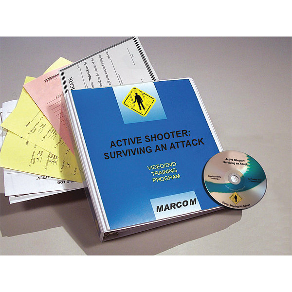 Marcom Active Shooter: Surviving an Attack DVD Program V0002709EM
