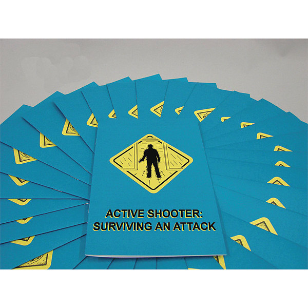 Marcom Active Shooter: Surviving an Attack Employee Booklet B0002700EM