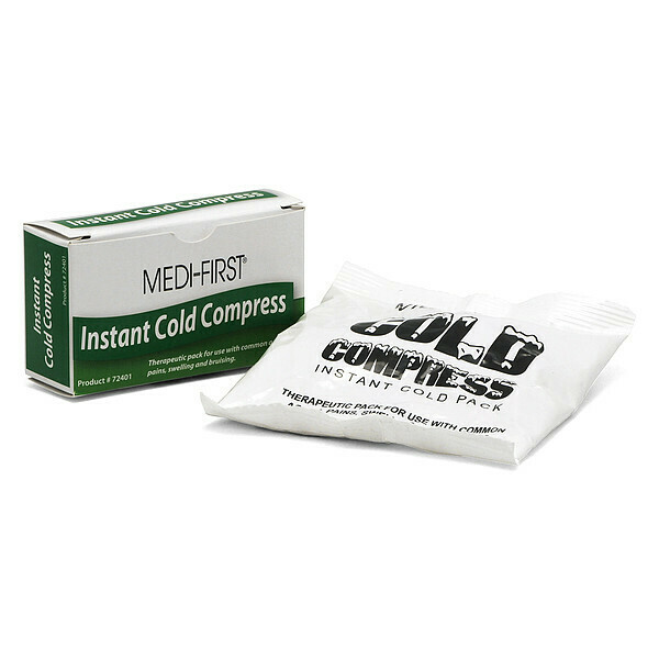 Medique Instant Cold Pack, White, 4In. x 6In. 72401