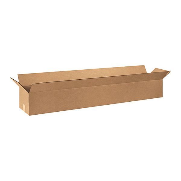 Partners Brand Long Corrugated Boxes, 60" x 8" x 8", Kraft, 15/Bundle 6088