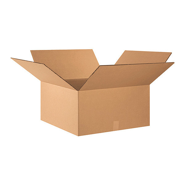 Partners Brand Double Wall Corrugated Boxes, 24" x 24" x 10", Kraft, 10/Bundle HD242410DW