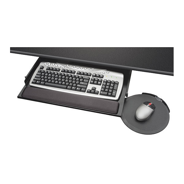 Kellyrest Underdesk Keyboard Drawer, Mse Platform-Black KCS39185