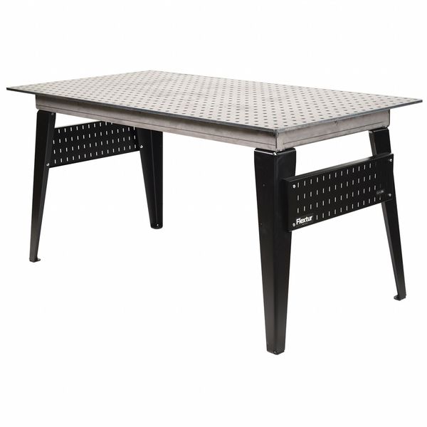Flextur Welding Table, 36" D, 35" H, 72" W, Metal 78909265