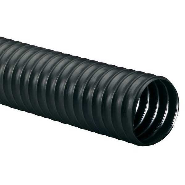 Flexaust Co Ducting Hose, 25 ft L, Black 8351050025