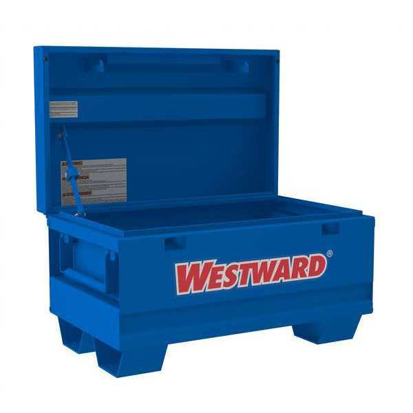 Westward WESTWARD Jobsite Box Cabinet, Blue, 5 cu ft, 32" W x 19" D x 18" H 780U09