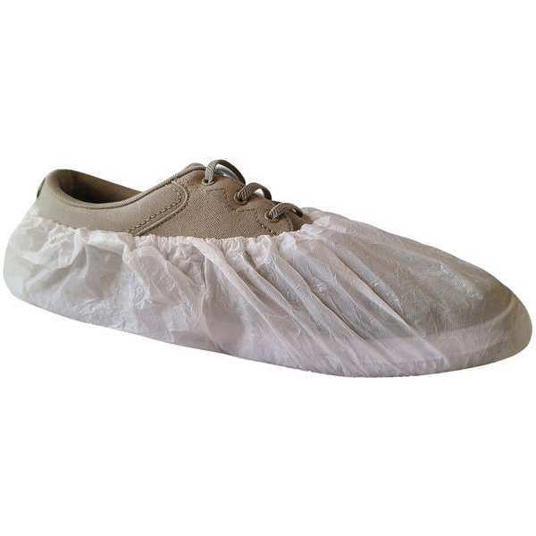 International Enviroguard Shoe Cover, White, XL, PK1000 3602