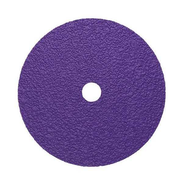 3M Cubitron Fiber Disc, 7 in Dia, 7/8 in Arbor, PK25 7100242967