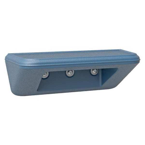 Endurance Wall Mount Step/Shelf, Blue/Gray 7600BG