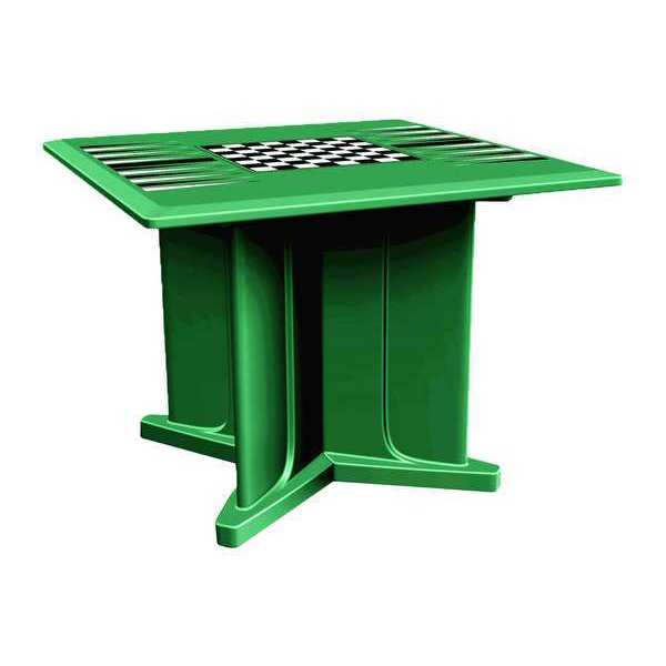 Endurance Endurance Table, 42" Square, Green 66750GNGT