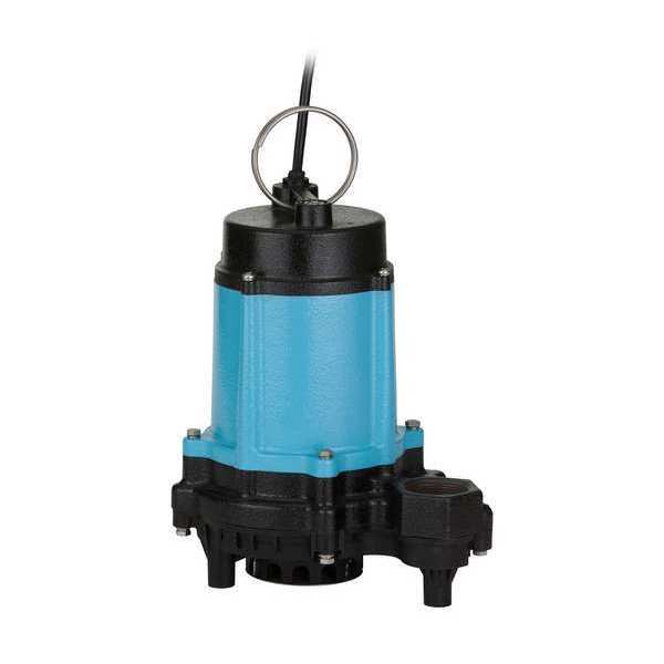 Little Giant Pump Sump Pump, Cast Iron Body, 1/2 hp 510801